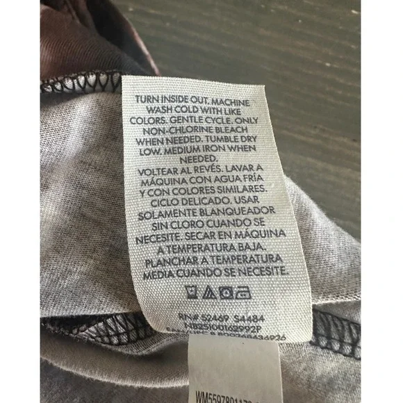 No Boundaries Pink & Brown Tie Dye Capri Leggings Stretch Athleisure Women's XS - Picture 5 of 5